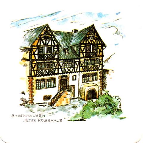 babenhausen of-he michels his baben 1b6b (quad-altes pfarrhaus) 